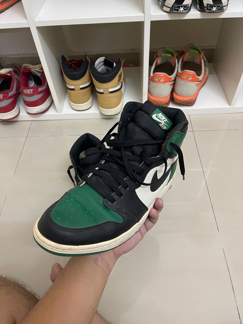 Pine green deals 1 on feet
