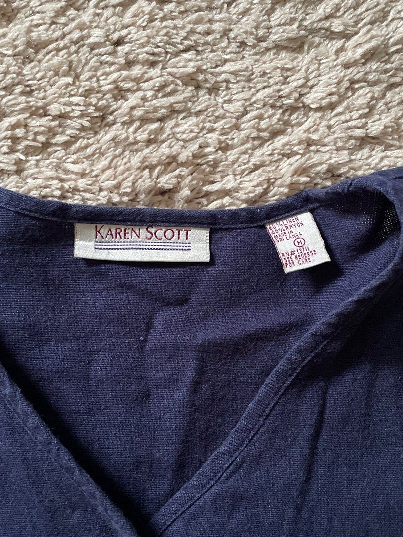 Karen scott cardigan top