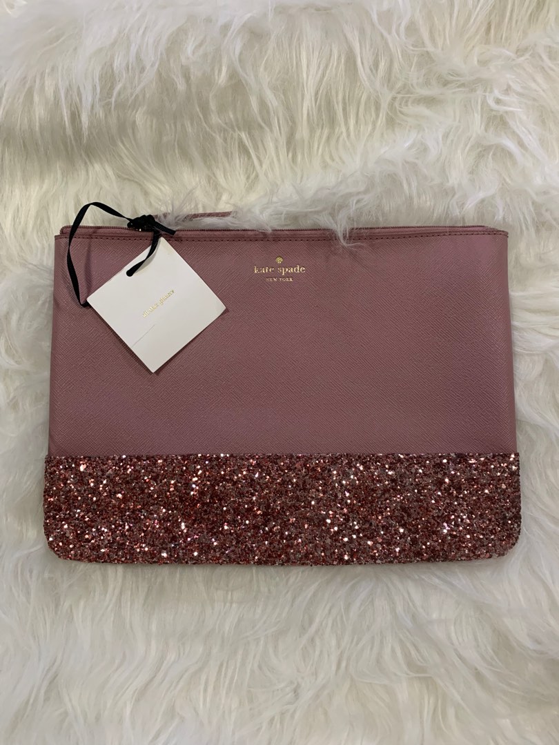 Kate spade clutch glitter store