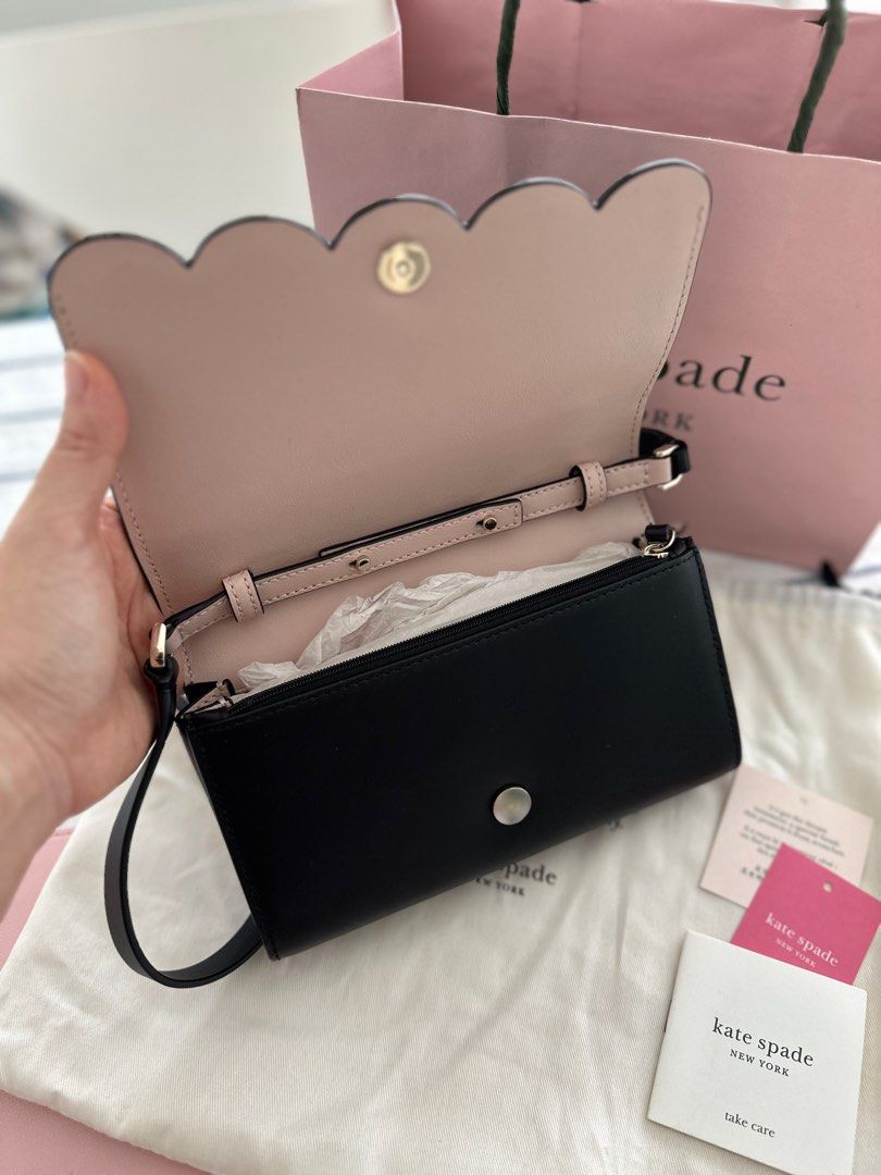 Kate Spade Black Nylon Small Sam Icon Crossbody Shoulder Bag NWT – Design  Her Boutique
