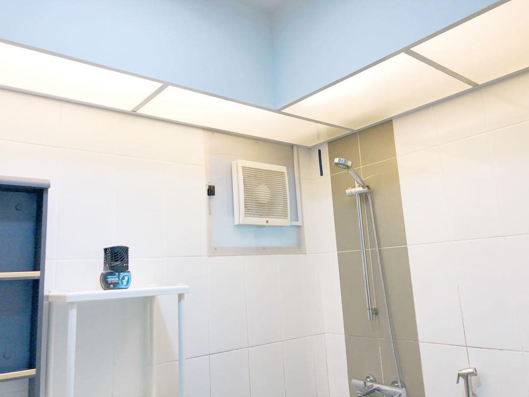 KDK ventilation fan install on bathroom/toilet/kitchen for all sizes