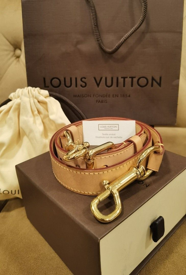 Louis Vuitton Vachetta Leather Adjustable Shoulder Strap Louis Vuitton