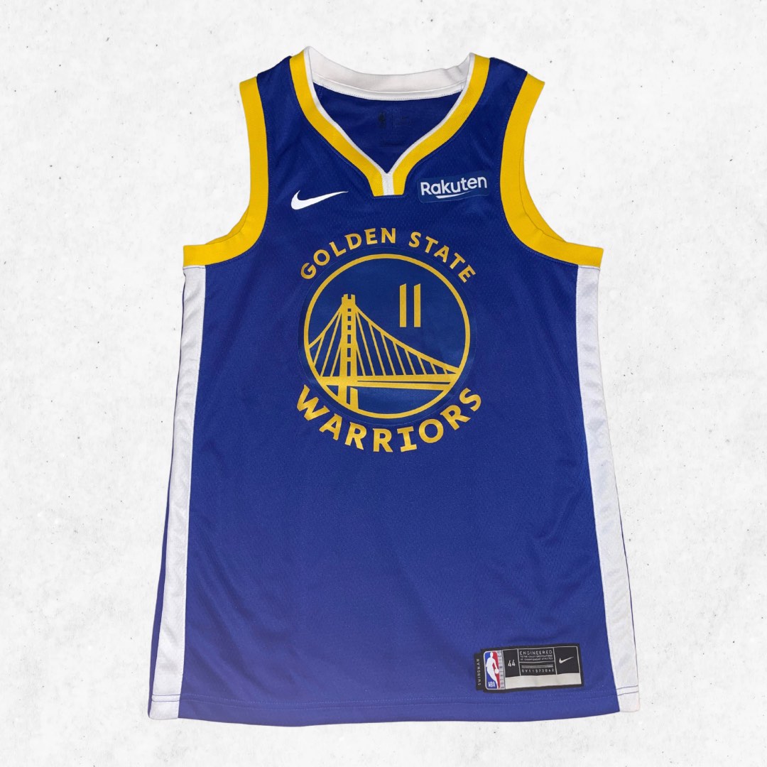 KLAY THOMPSON #11 SIGNED GOLDEN STATE WARRIORS BASKETBALL JERSEY PSA/DNA