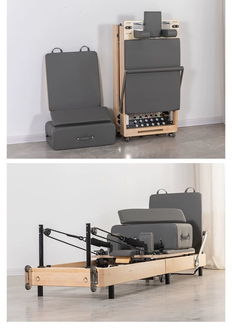 Korean foldable reformer, Sports Equipment, Exercise & Fitness, Cardio ...