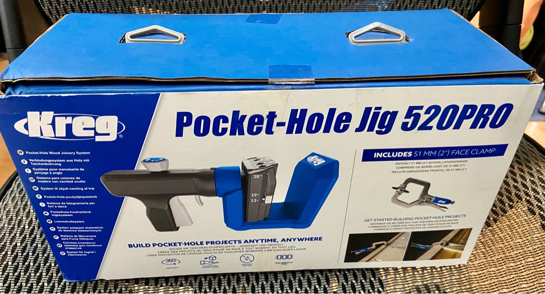 Kreg Pocket Hole Kit Jig 520 PRO