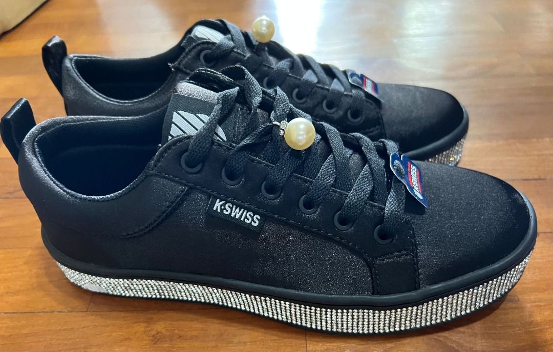 All black kswiss on sale