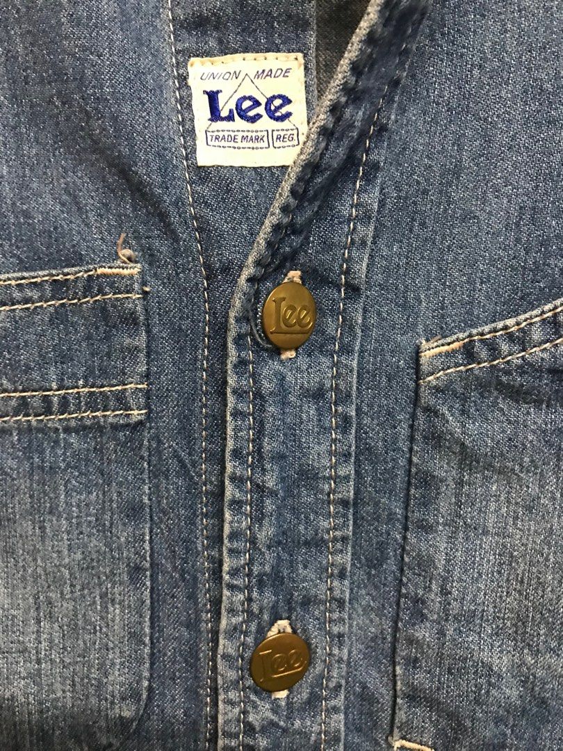 Lee Union Made Denim Jacket, Women's Fashion, Tops, Other Tops on Carousell