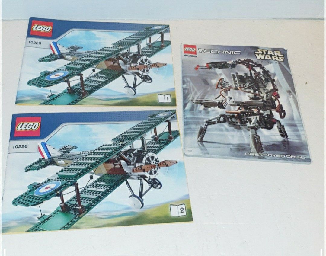 lego 10226 lego technic 8002 instruction manual Hobbies Toys Toys Games on Carousell