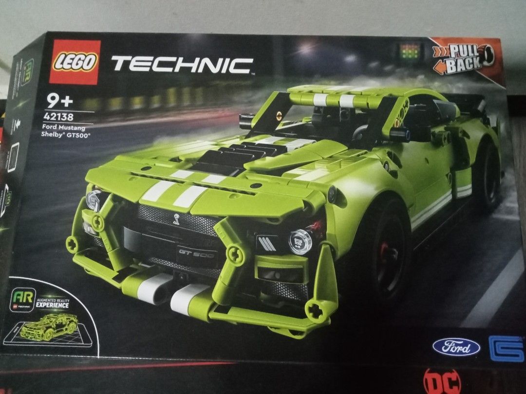 Lego Technic Ford Mustang Shelby GT500 42138 Complete Set w/ Instructions
