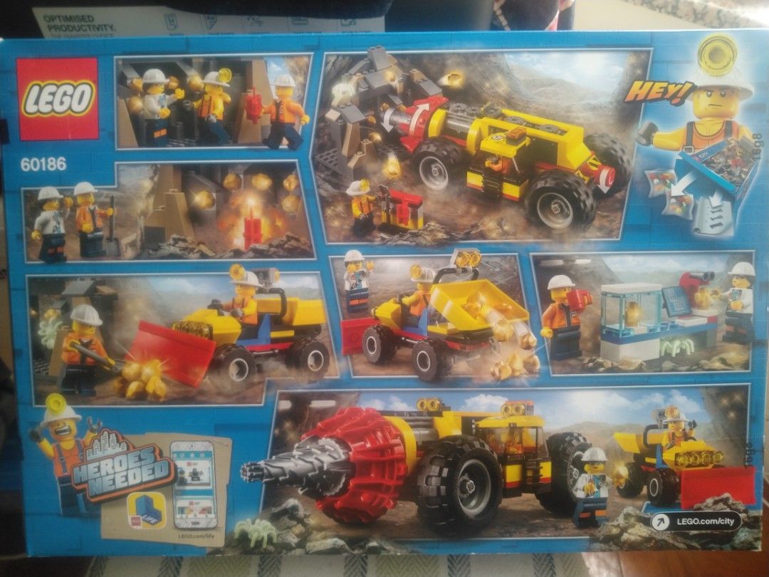 Lego City 60186 brand new, 全新未開盒, 興趣及遊戲, 玩具 & 遊戲類 - Carousell