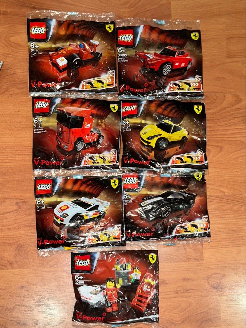 Lego ferrari shell V power Hobbies Toys Toys Games on Carousell