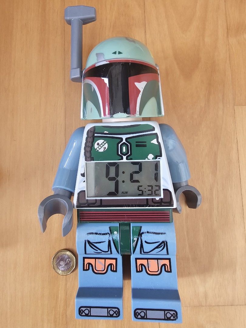 Boba fett lego sales clock