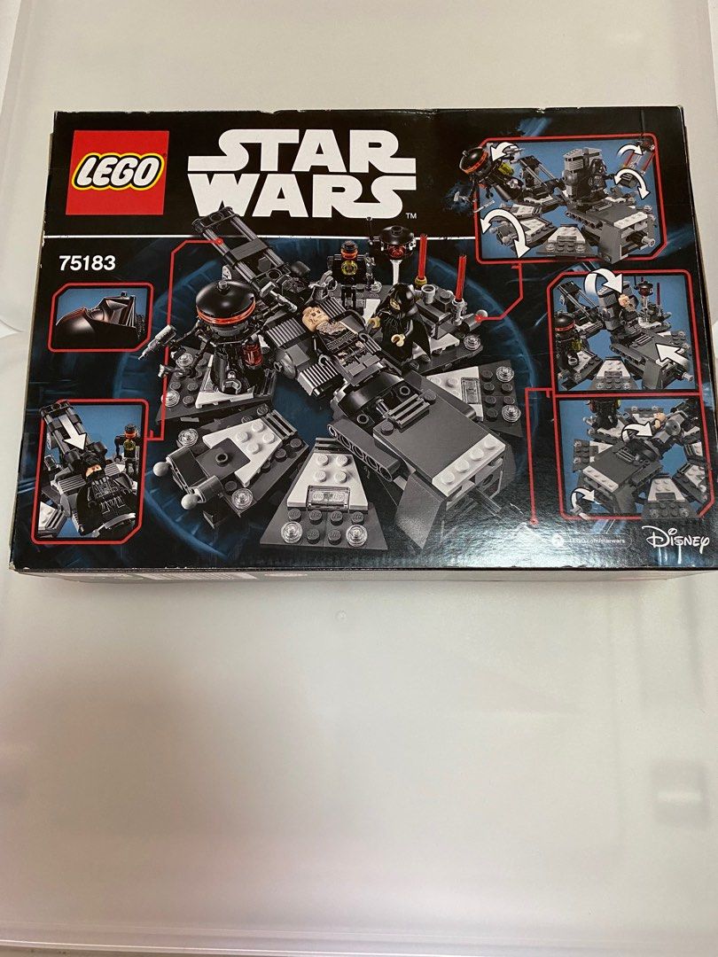 Lego Star Wars Darth Vader Transformation 75183 A Wing Starfighter