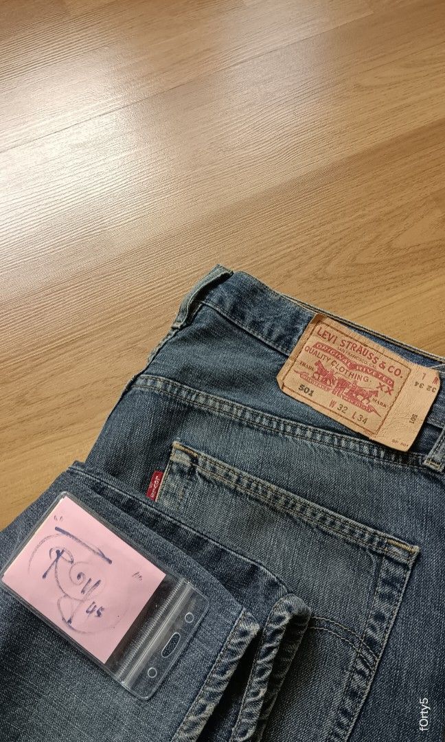 lEVI's501, Men's Fashion, Bottoms, Jeans on Carousell