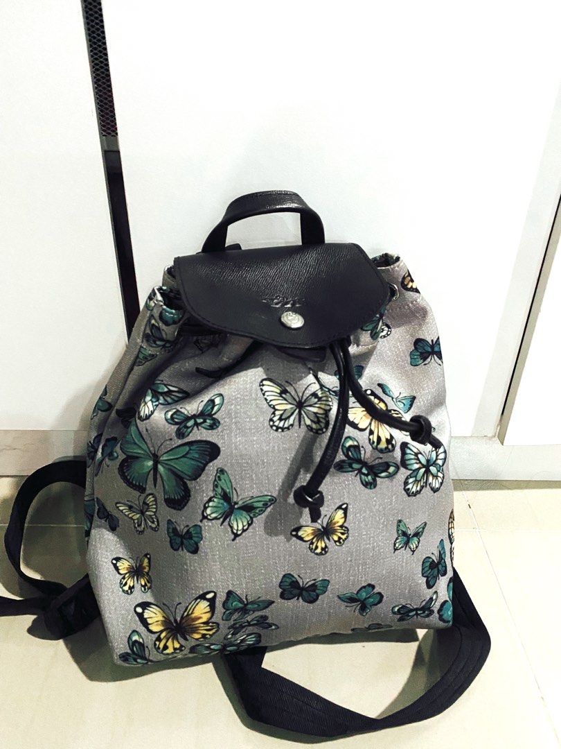 Longchamp butterfly backpack hot sale