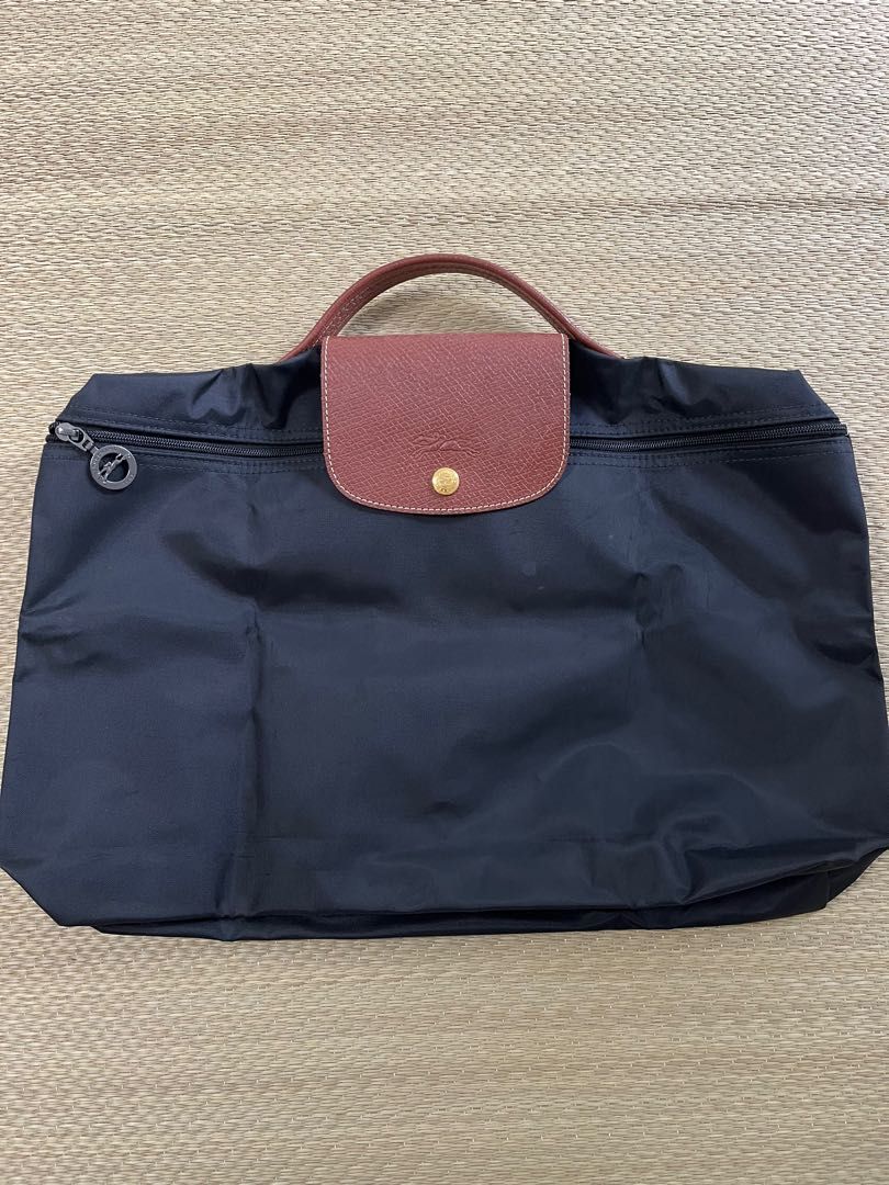 Longchamp Document Bag, Luxury, Bags & Wallets on Carousell