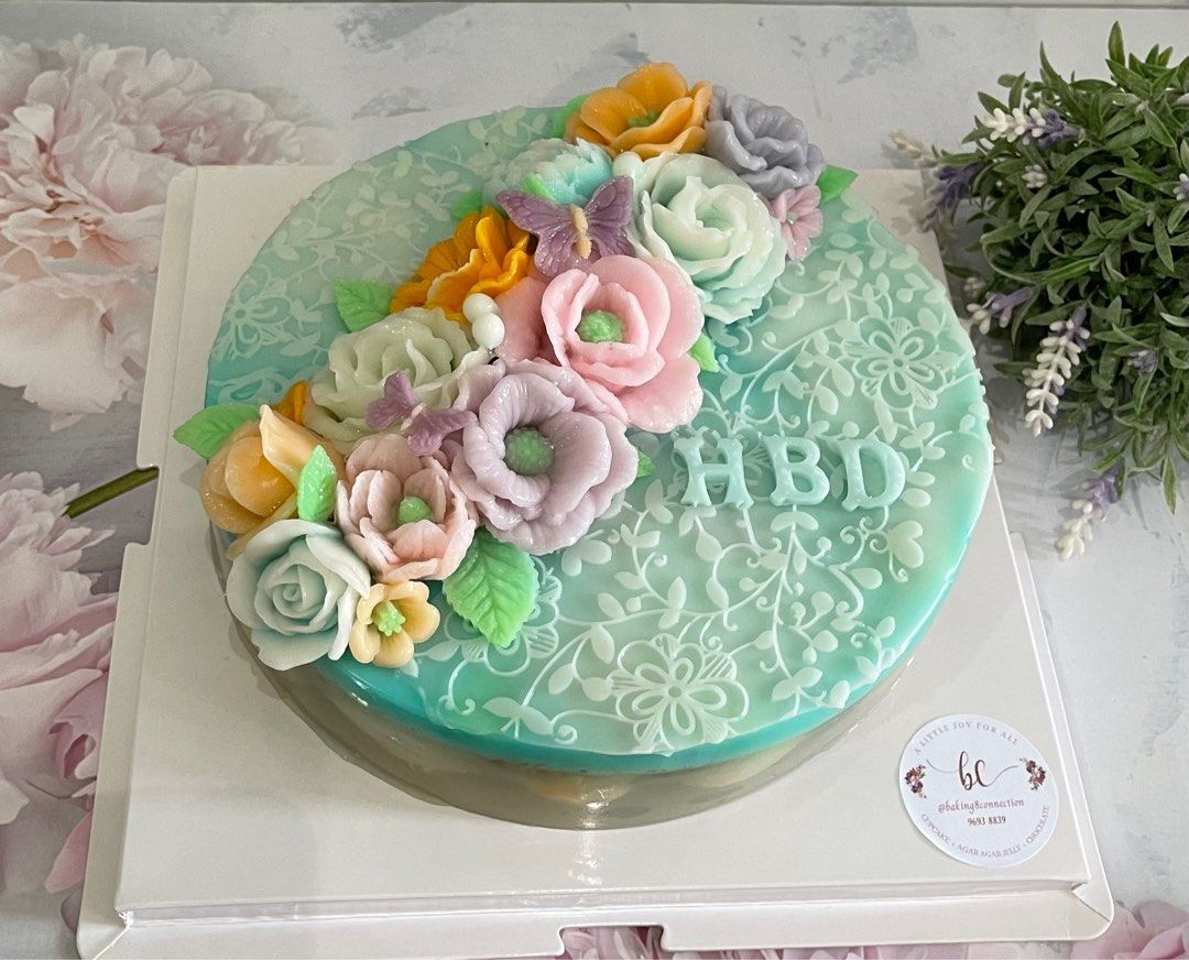 Longevity Cake Agar agar jelly cake Vegan Gluten Dairy Free Cake, Food & Drinks, Homemade