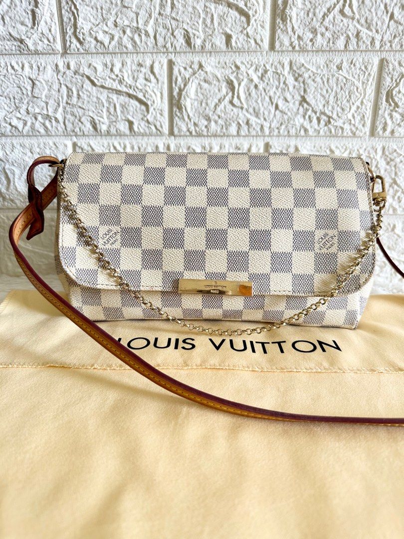 Louis Vuitton Damier Azur Coated Canvas Favorite MM Bag