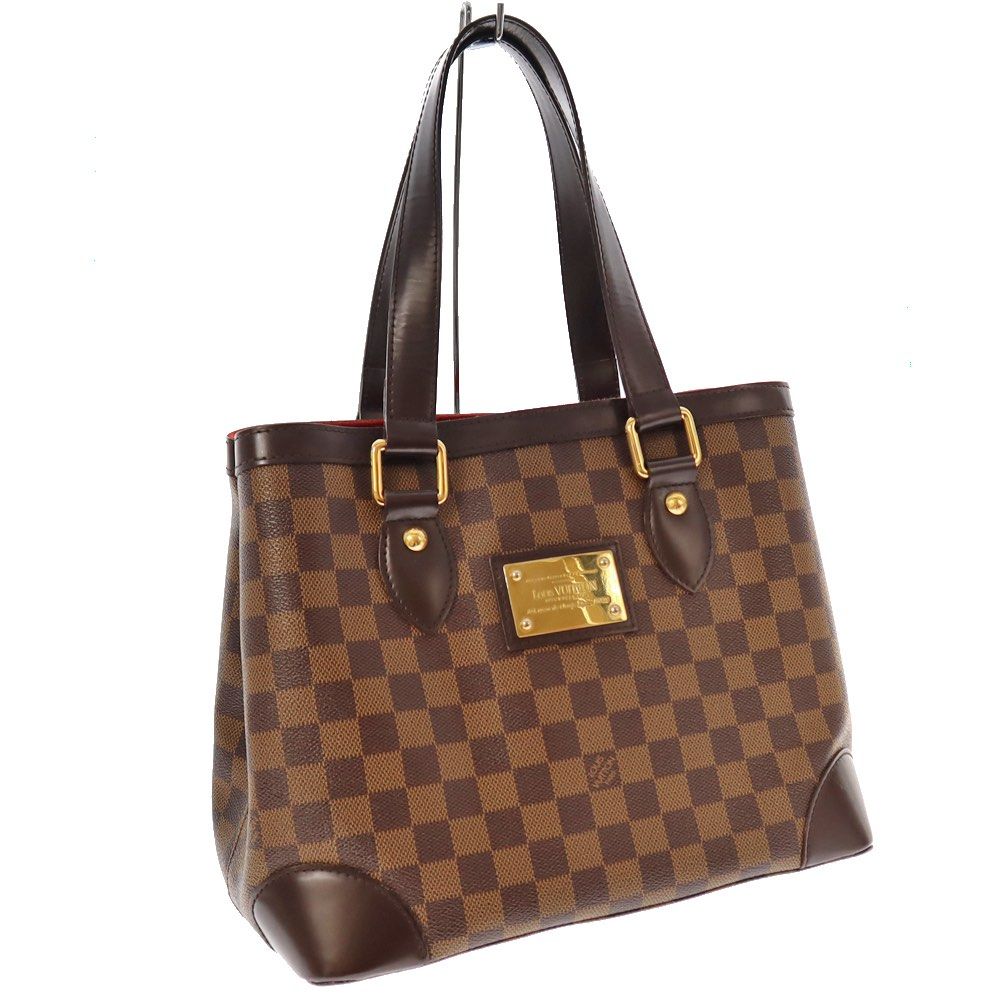 Louis Vuitton Hampstead PM Damier Ebene, Luxury, Bags & Wallets on Carousell