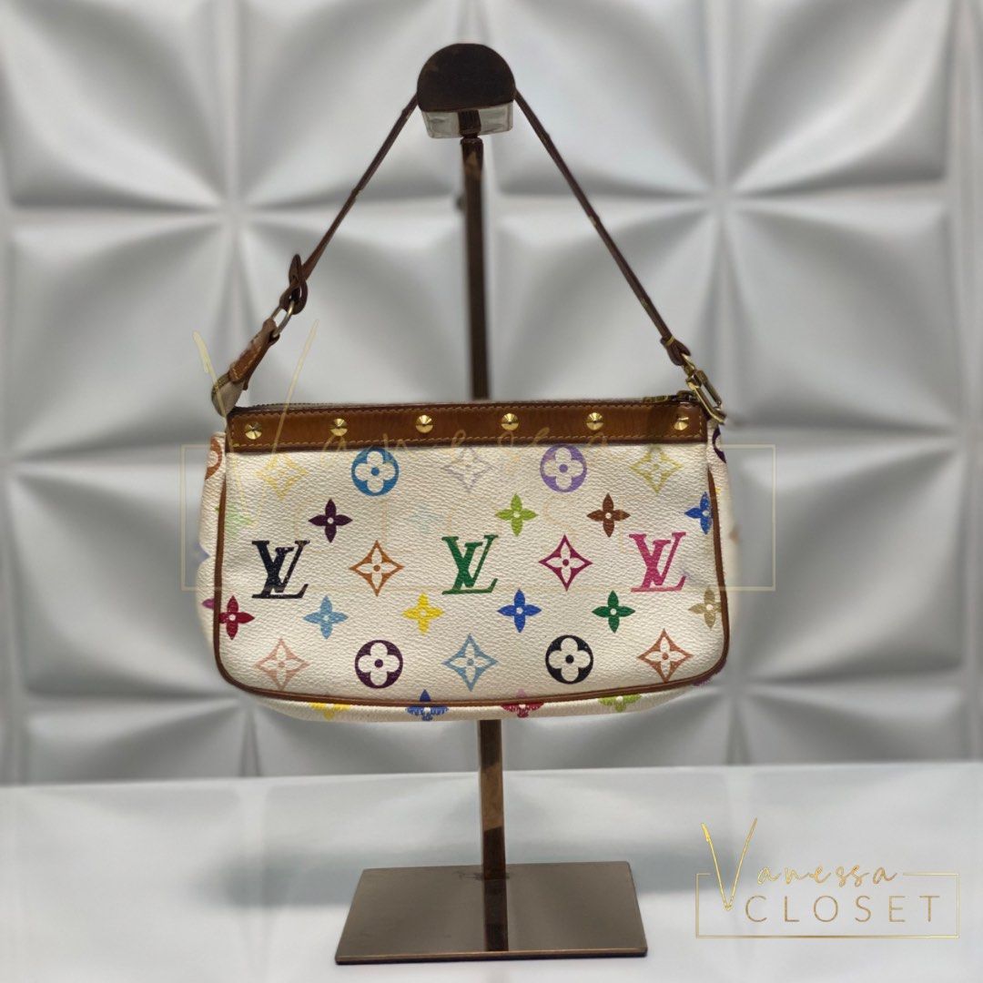 Authentic Louis Vuitton Takashi Murakami Cherry Blossom Pochette  Accessoires, Luxury, Bags & Wallets on Carousell