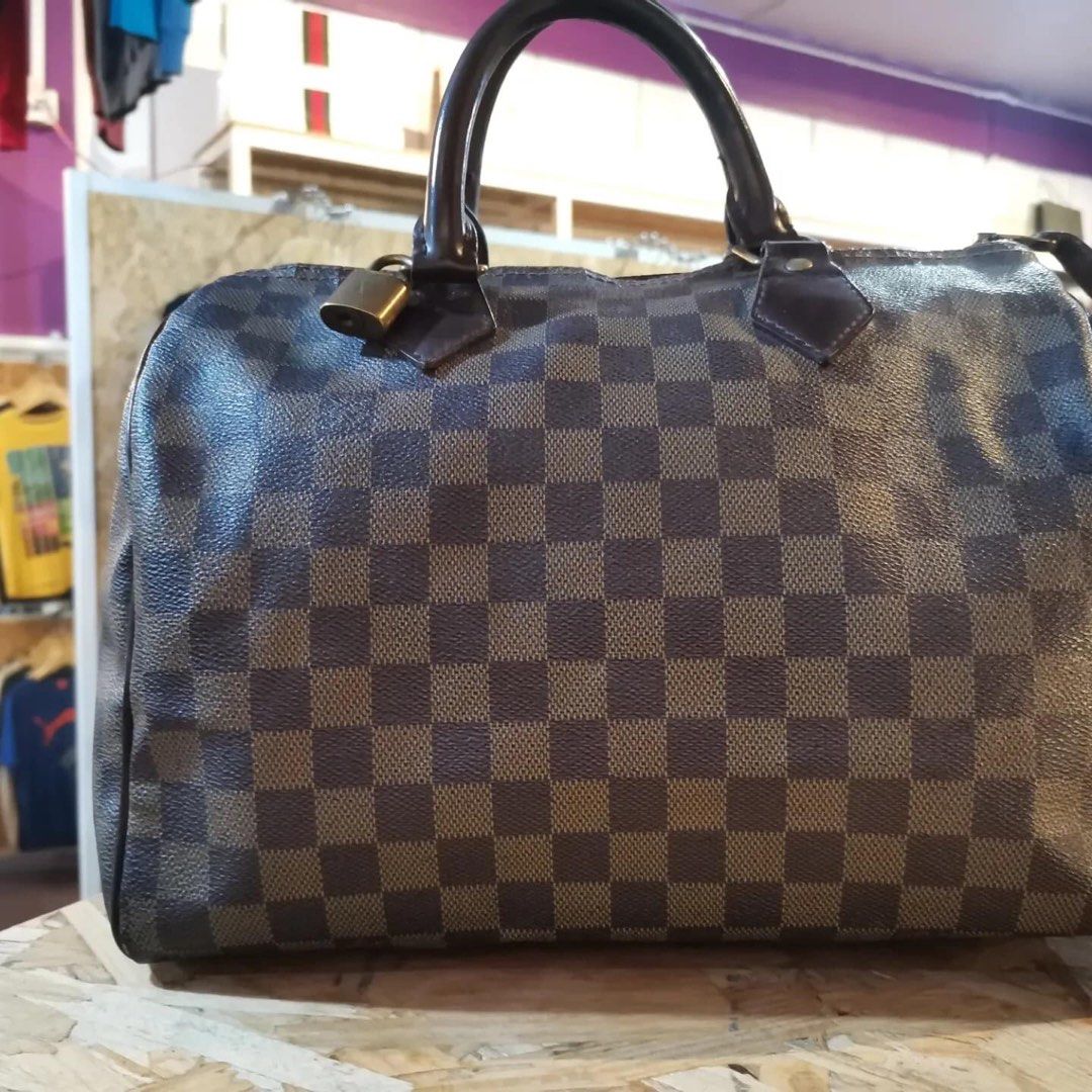 Tas LV Speedy, Fesyen Wanita, Tas & Dompet di Carousell