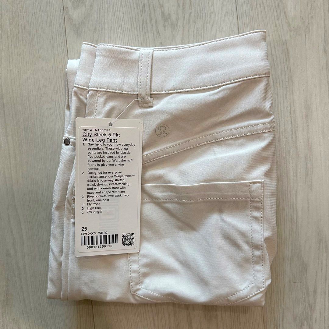 City Sleek 5 Pocket 7/8 Pant – WRINKLED