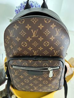 Pre-owned Louis Vuitton Limited Edition Monogram Ink Upside Down Apollo  Backpack In Navy Blue