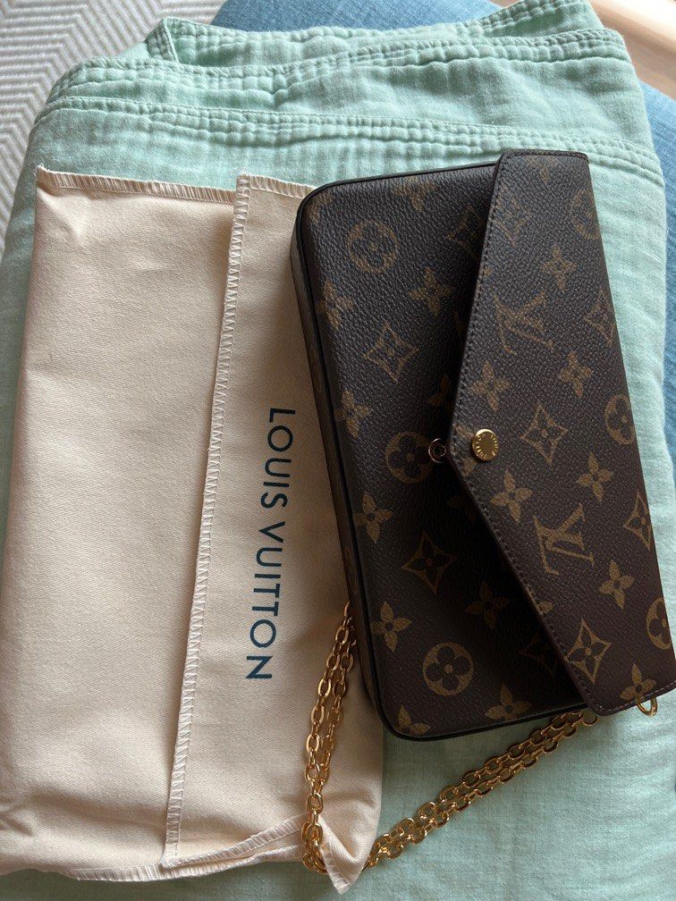 Louis Vuitton Pochette Felicie from 1688, 350 yuan and 858 grams