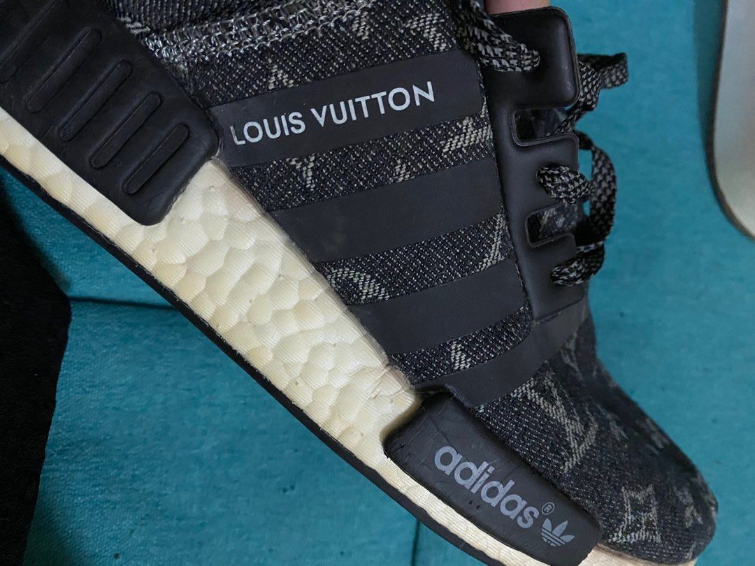 LV x Adidas NMD R1 Boost, Men's Fashion, Footwear, Sneakers on