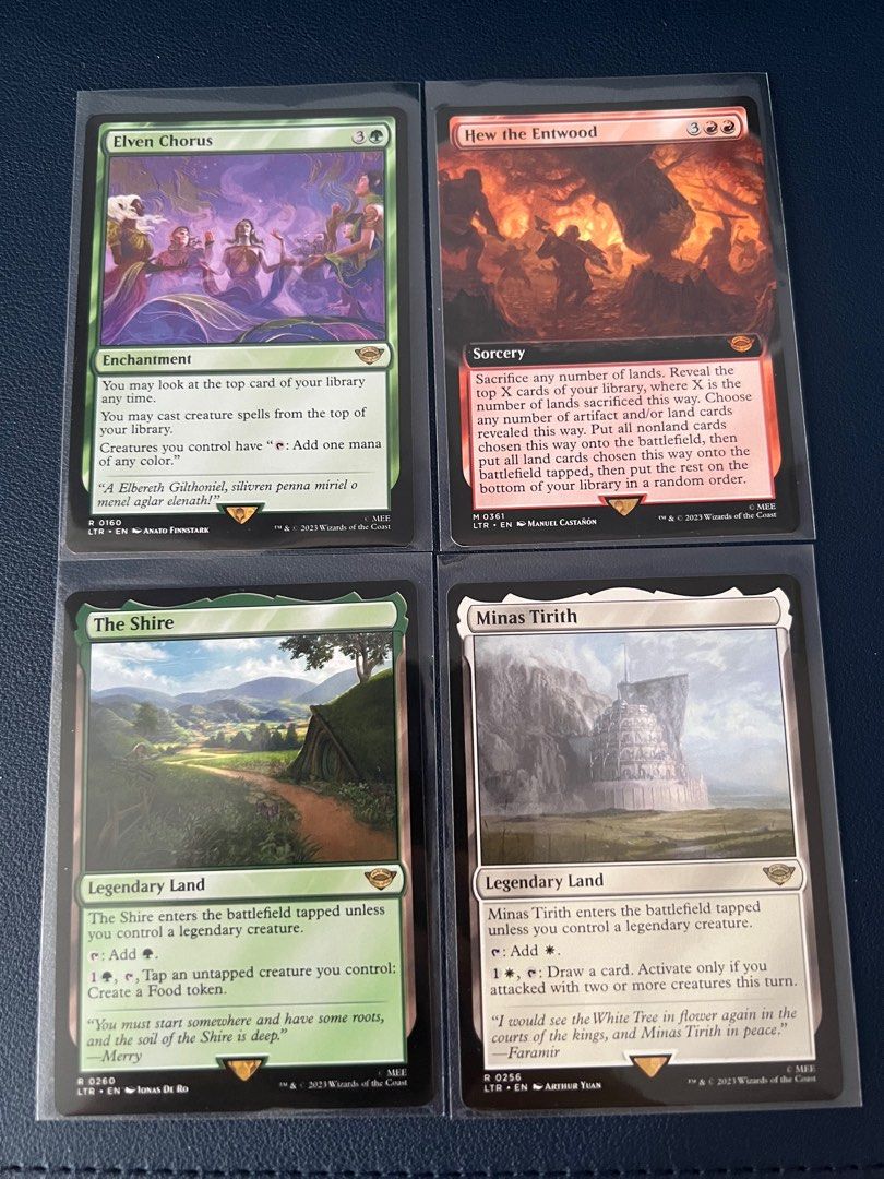 MTG] Minas Tirith (420) - XLTR, Hobbies & Toys, Toys & Games on Carousell