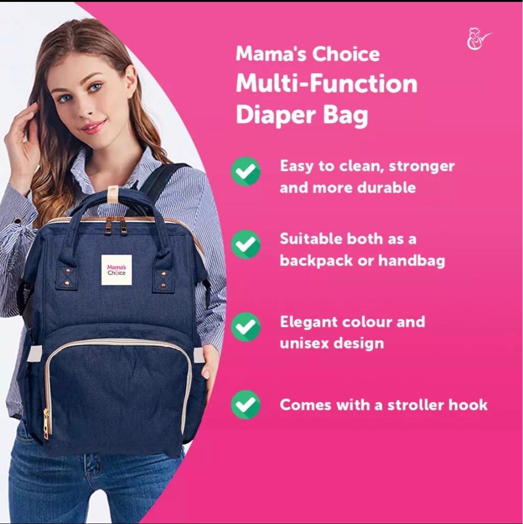 Diaper Bag Backpack With Changing Station,multifunction Travel Baby Bag,  Newborn Stuff Unisex Gifts For Dad Mom Waterproof Large Capacity With  Usb(bla