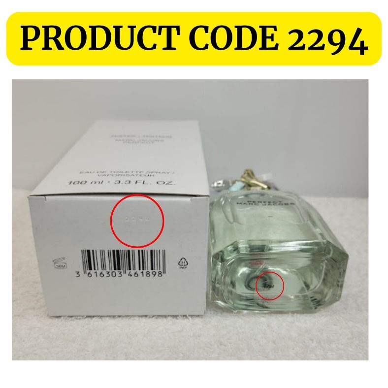 Marc Jacobs Perfect Eau De Toilette 100ml (TESTER PACK) X Expiry Date