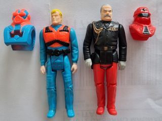 M.A.S.K Kenner Laser Command figures
