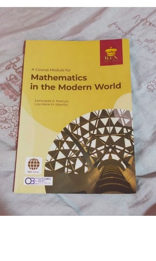 Mathematics In The Modern World Book On Carousell Mathematics in the modern world book on carousell
