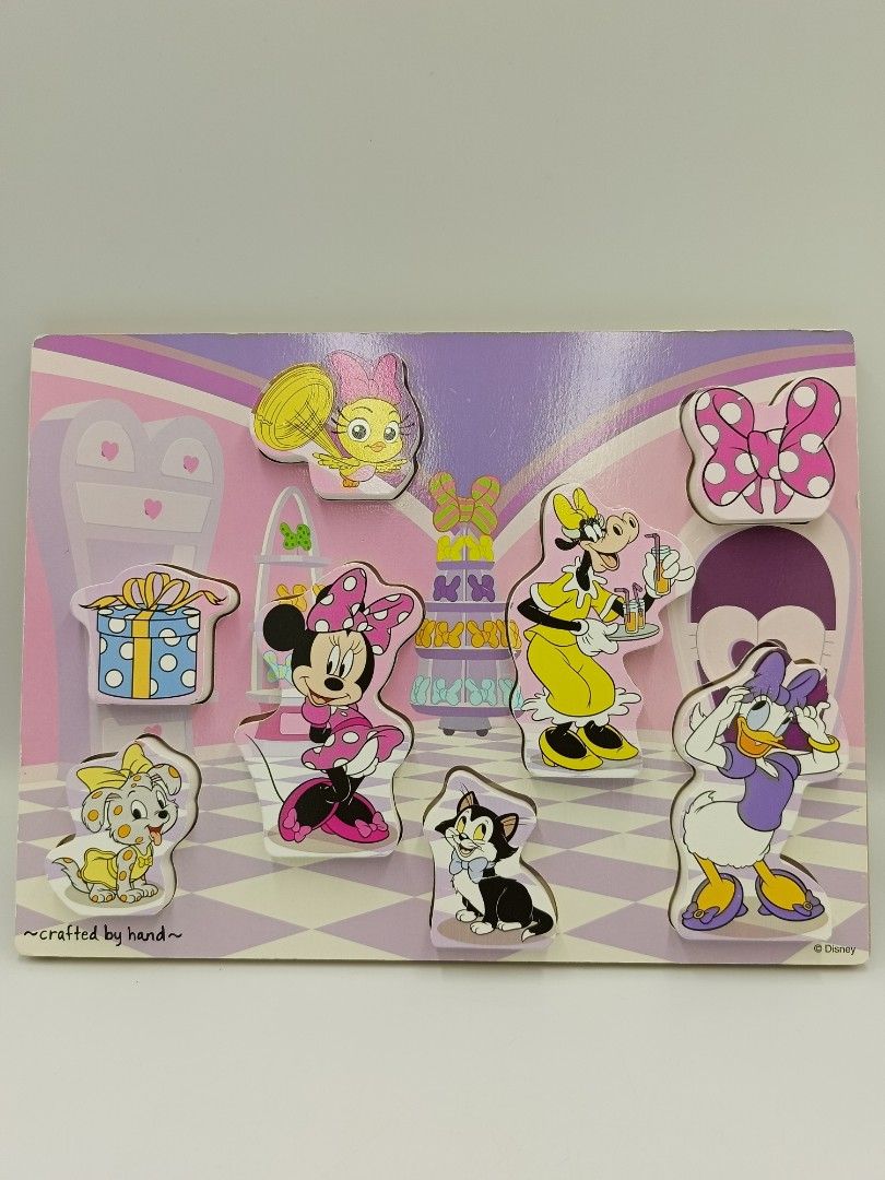 Melissa and doug minnie puzzle hotsell