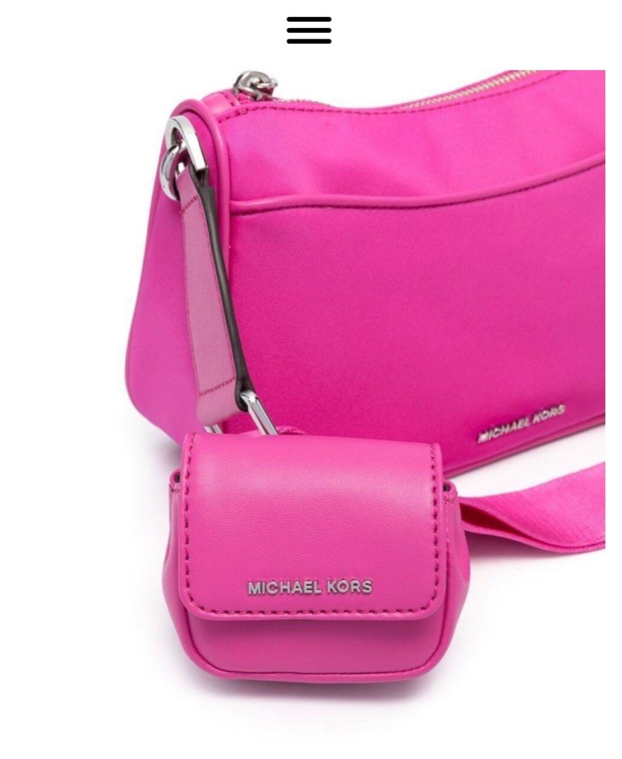 Michael Kors Fuchsia pink Nylon Bag Women s Fashion Bags