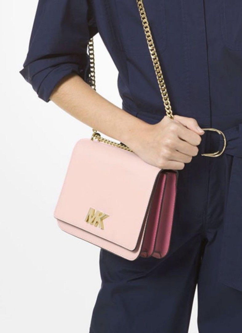 Michael Kors Mott Large Two Tone Shoulder Bag