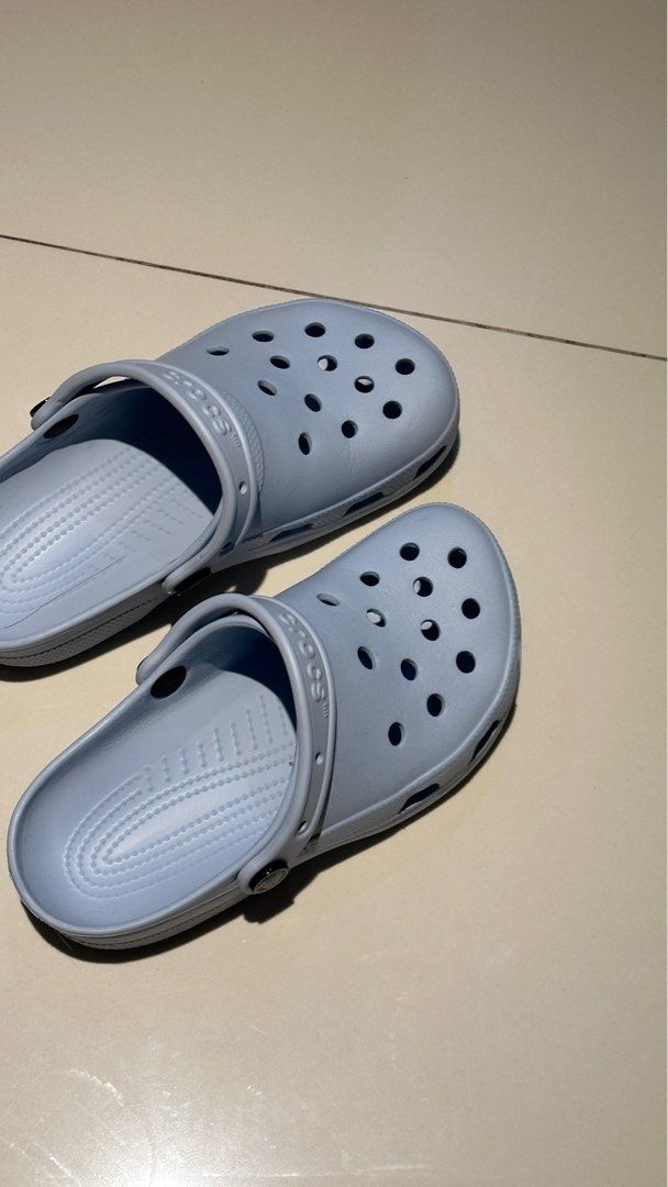 Classics Mineral Blue Light Blue Crocs Size 35 on Carousell