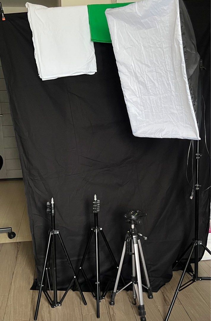 Mini Studio Mini studio streaming set, Photography, Photography Accessories ...