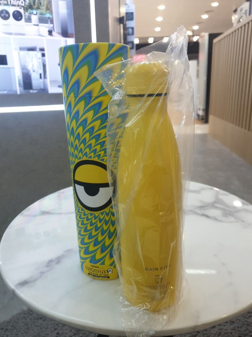 Minion Thermos Flask, Furniture & Home Living, Kitchenware & Tableware