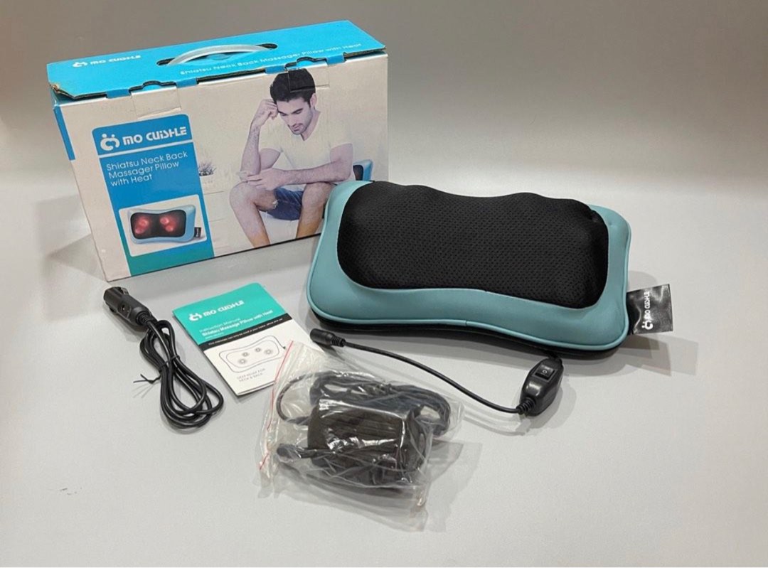 Mo Cuishle Neck Shoulder Back Massager with Heat - Shiatsu Neck Massager  MO-D010 