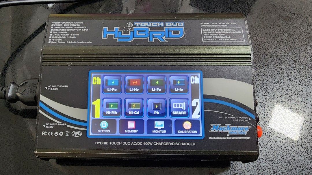 Muchmore Touch Duo Hybrid AC/DC 400W Charger