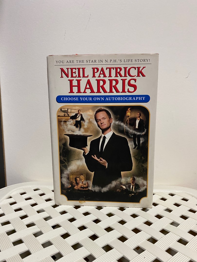 Neil Patrick Harris Choose Your Own Autobiography Hobbies And Toys Books And Magazines Fiction