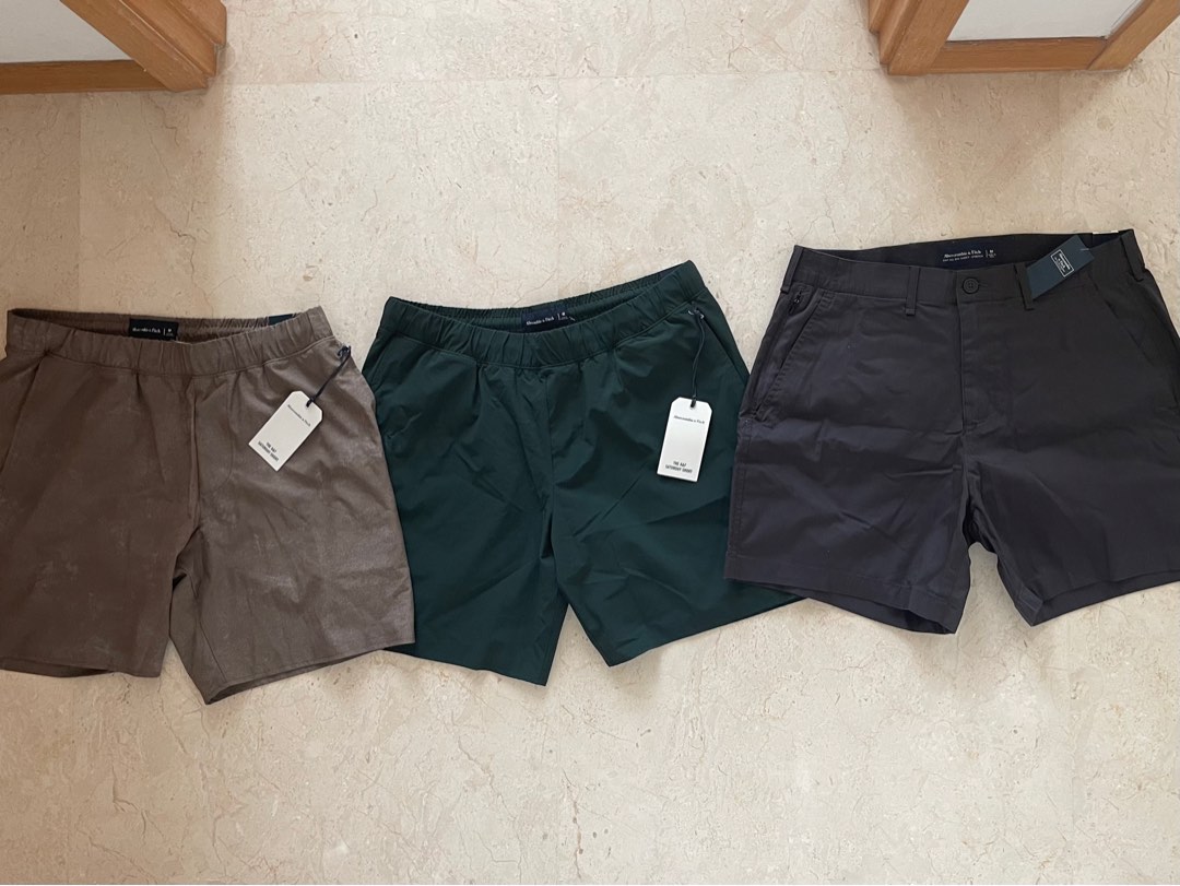 Abercrombie best sale shorts mens