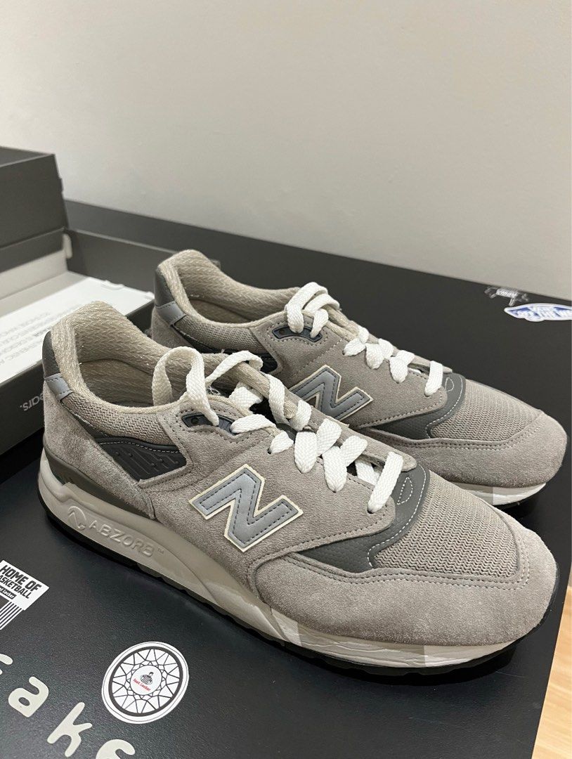 New balance 998 mens Grey store