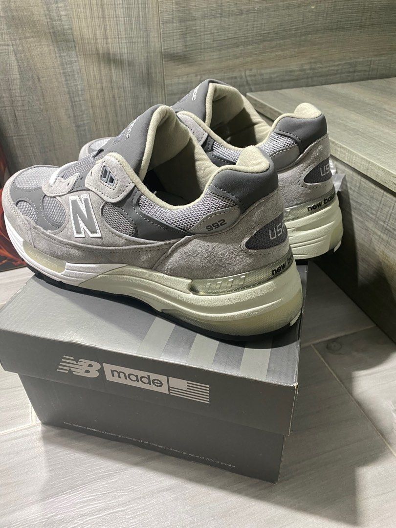 New Balance M992GR 全新US9.5行貨有單, 男裝, 鞋, 波鞋- Carousell