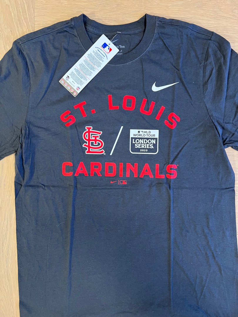 St. Louis Cardinals Nike 2023 MLB World Tour: London Series T-Shirt