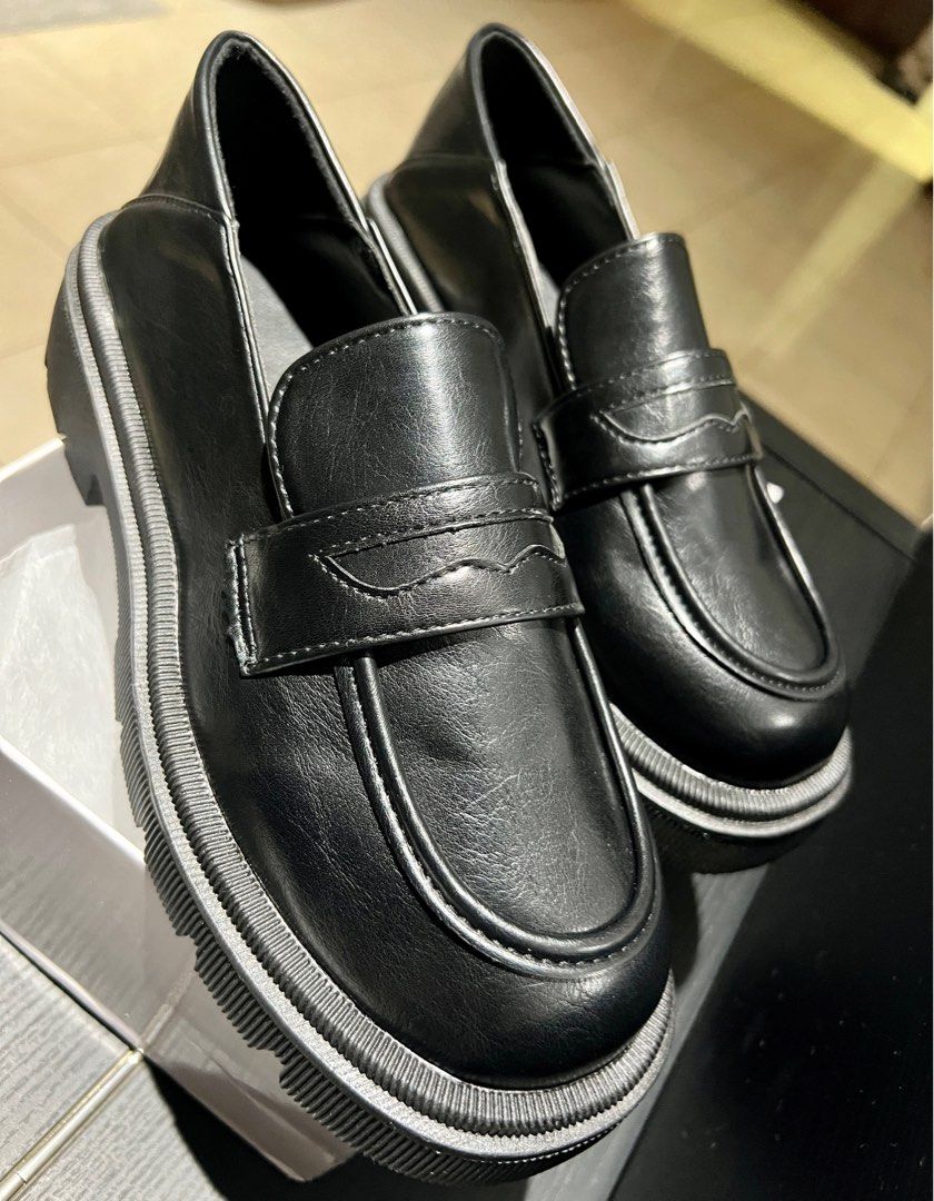 Wedge outlet loafer shoes