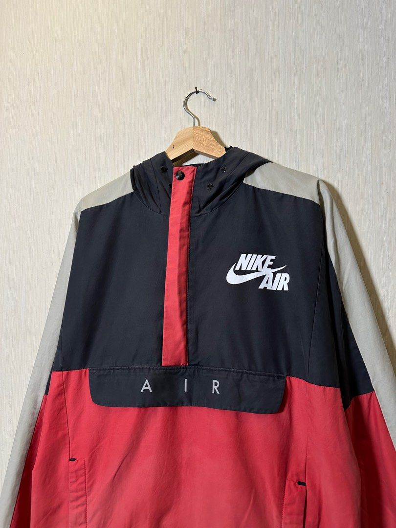 Nike air anorak jacket red new arrivals