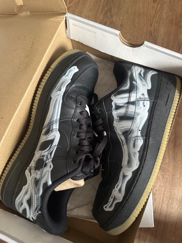 air force one skeleton black